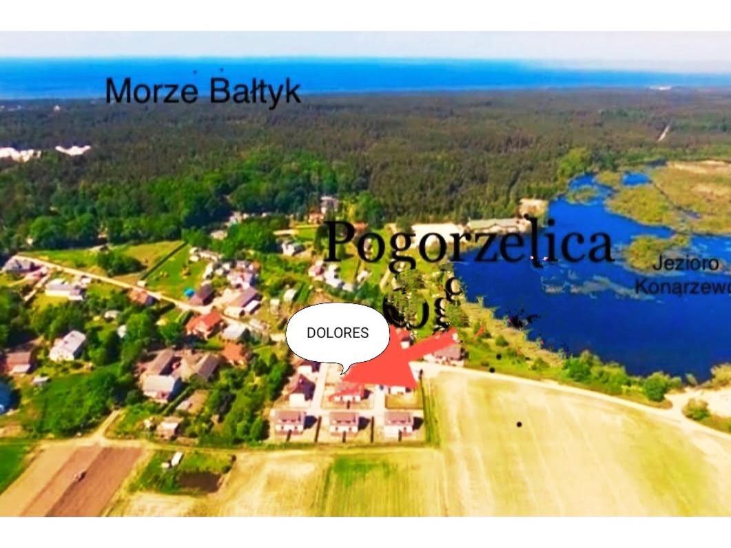 Dom Dolores Pogorzelica Погожеліца Екстер'єр фото